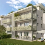 Appartement neuf avec terrasse à Moirans – 2 pièces, parking, vue sur espace vert