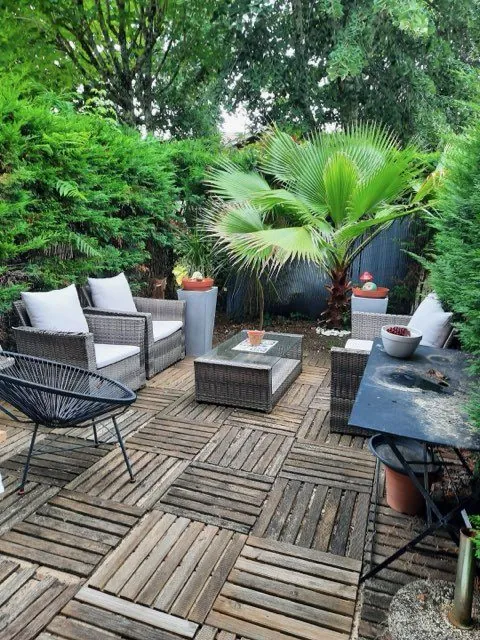 Appartement T2 avec jardin, parking et cellier à Andernos-les-Bains 