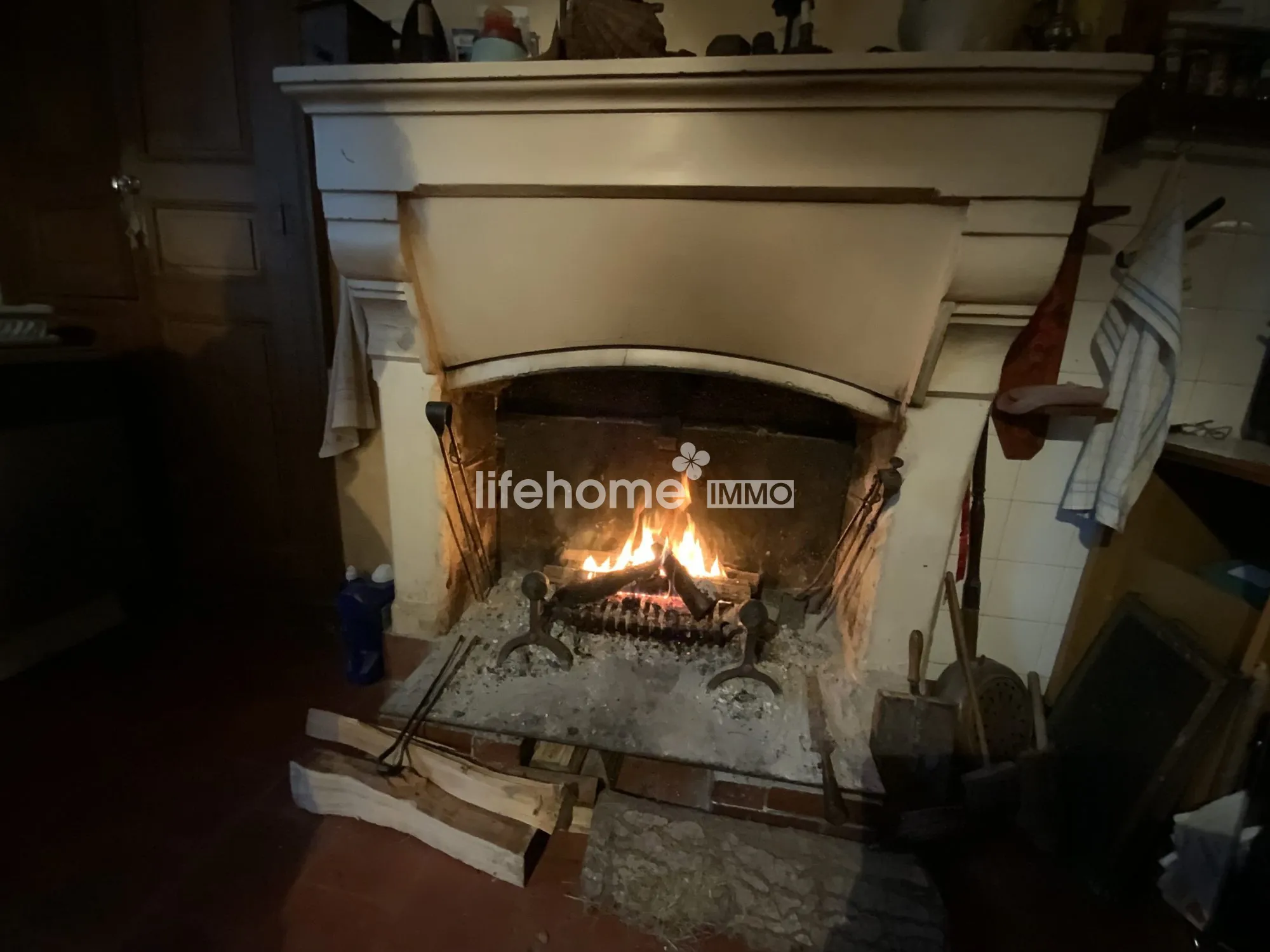 Maison ancienne à vendre à Vicq-sur-Nahon en Indre, 115 m² avec terrain de 8000 m² 