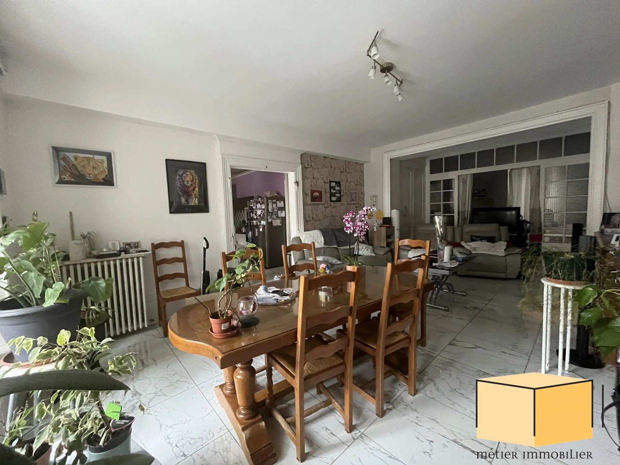 Bel appartement de 120 m² avec balcons en centre-ville de Belley 