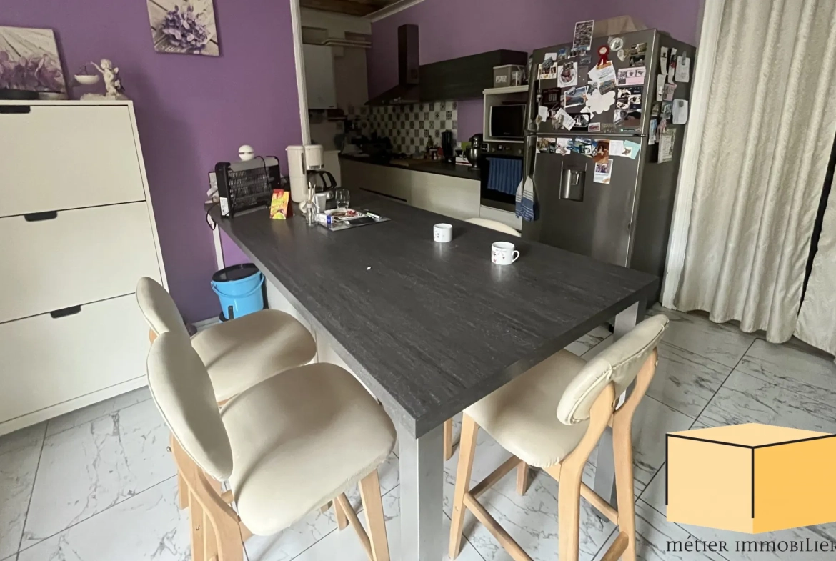 Bel appartement de 120 m² avec balcons en centre-ville de Belley 