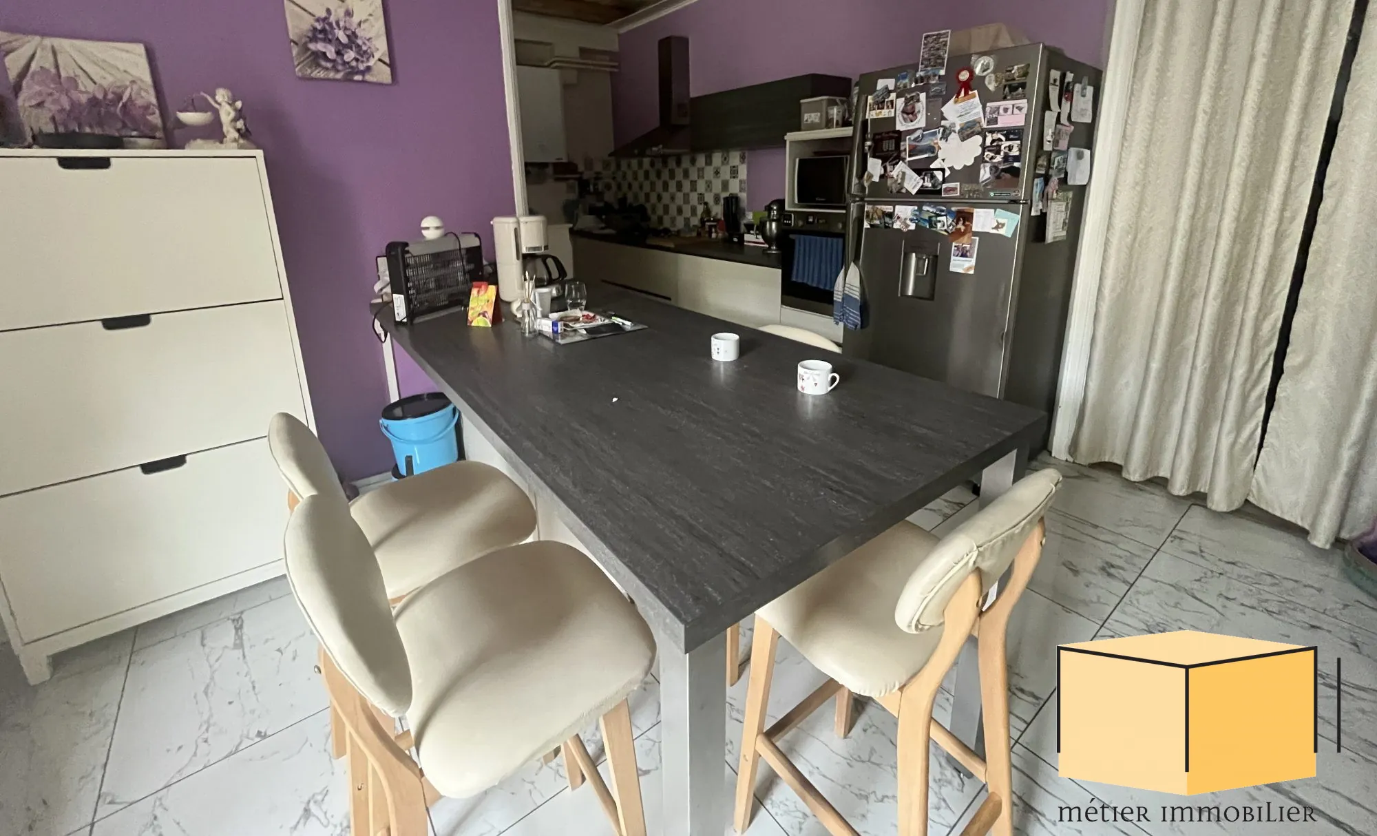 Bel appartement de 120 m² avec balcons en centre-ville de Belley 