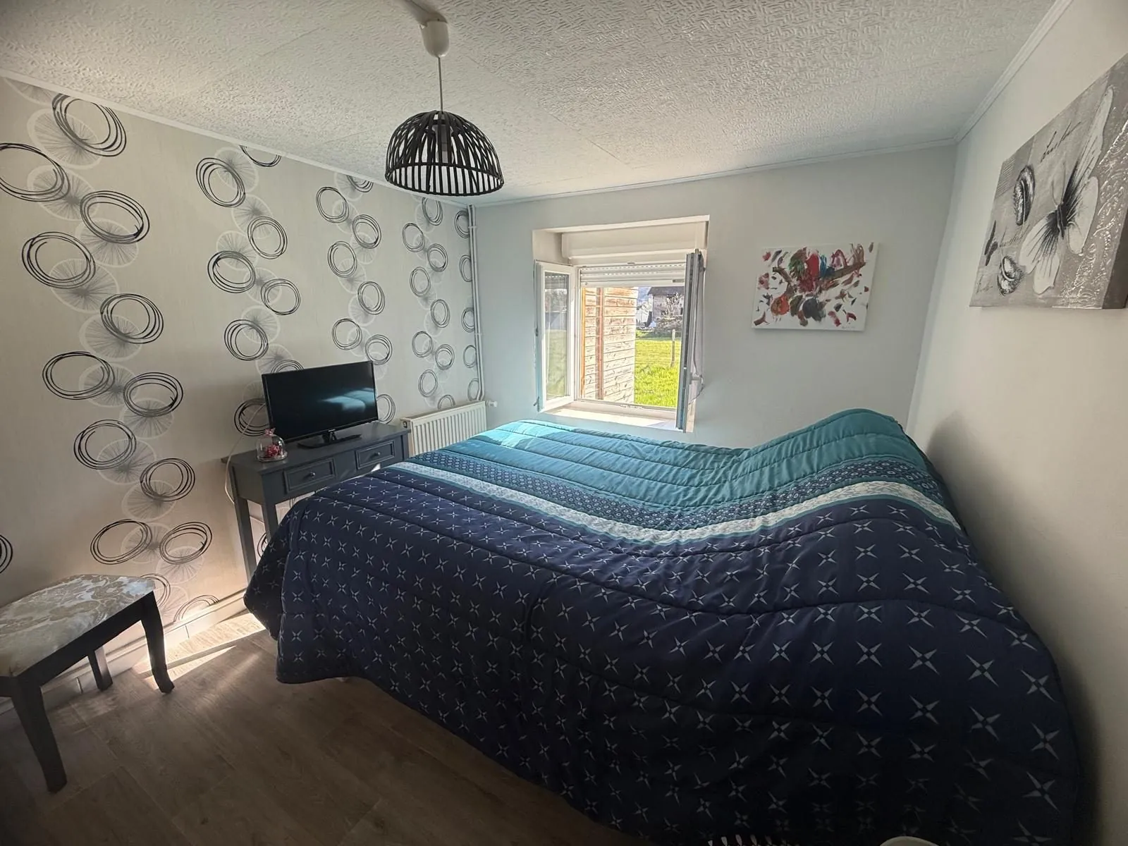 Maison mitoyenne à vendre à Bavans – 111 m², 2 appartements, terrain 12 ares 