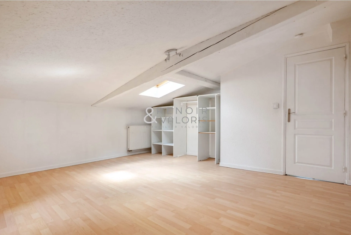 Appartement de 2 chambres à Nancy avec cave et luminosité optimale 