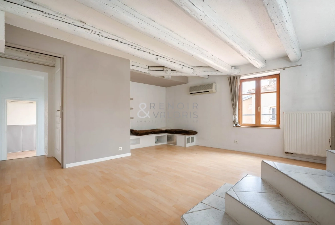 Appartement de 2 chambres à Nancy avec cave et luminosité optimale 