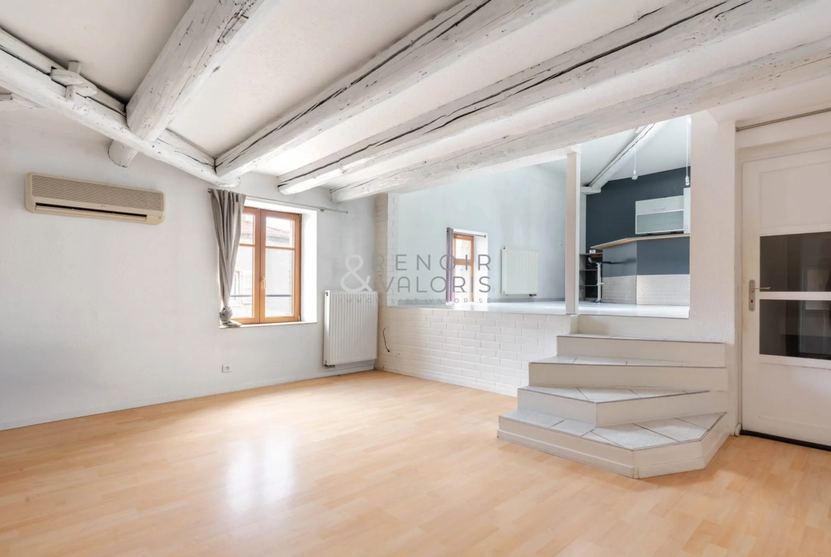Appartement de 2 chambres à Nancy avec cave et luminosité optimale 