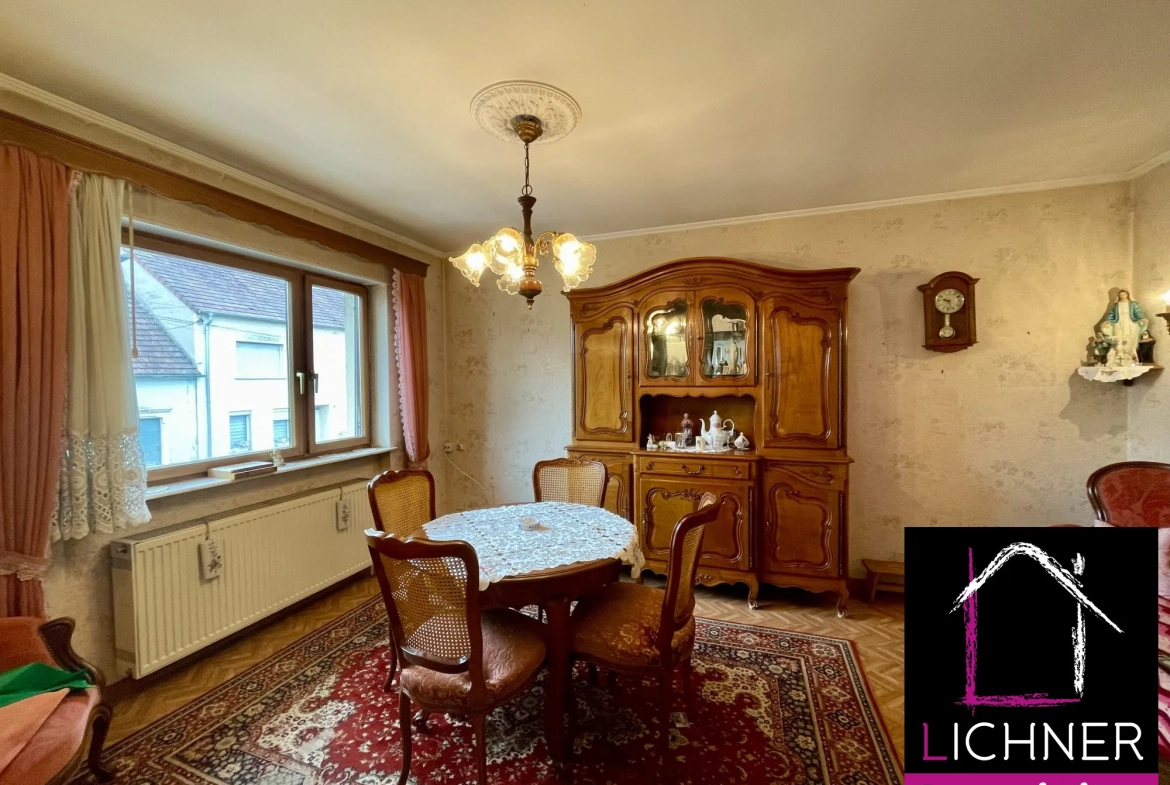 Maison mitoyenne à Grosbliederstroff de 100 m² avec garage et 2 chambres 