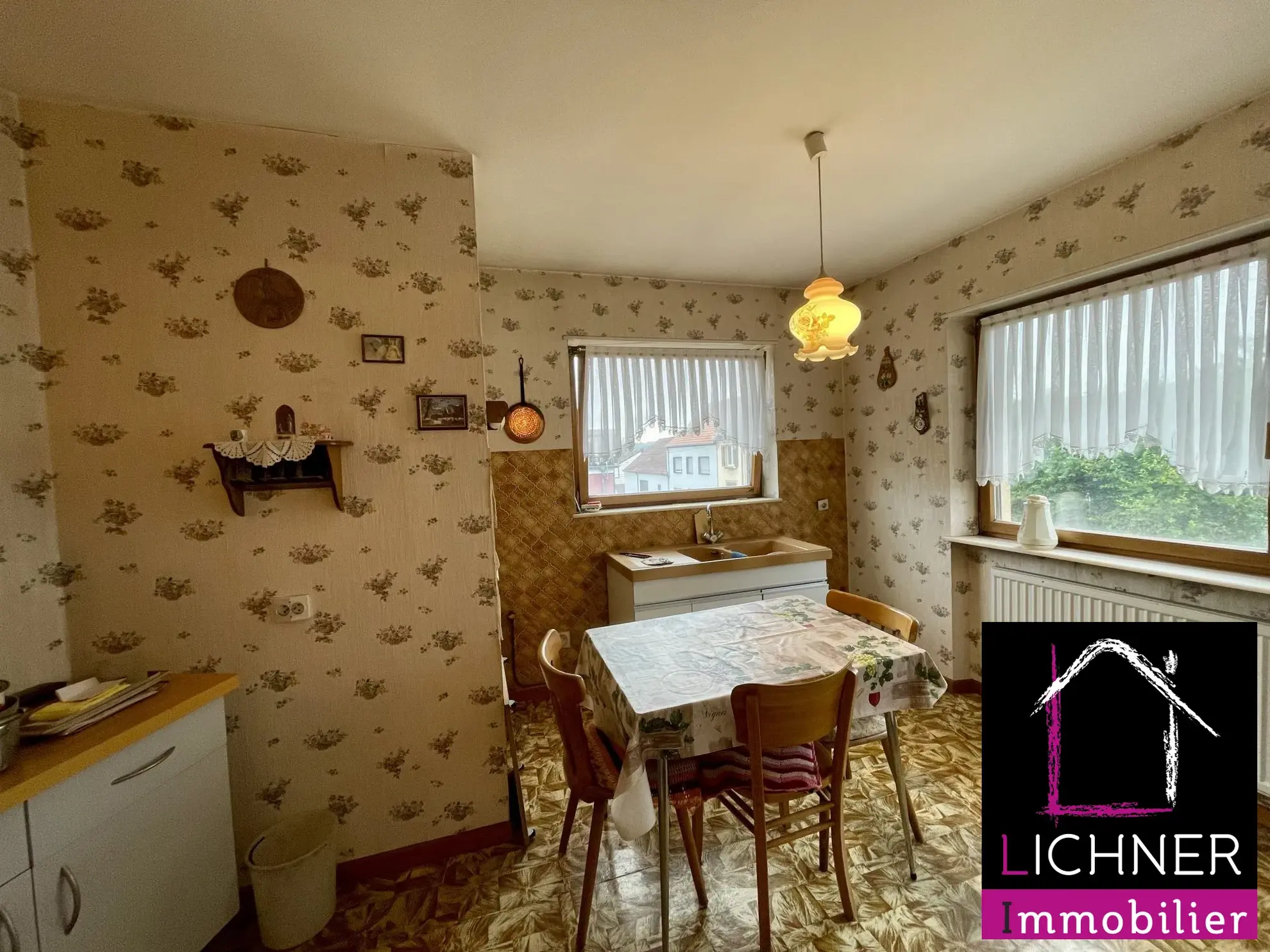Maison mitoyenne à Grosbliederstroff de 100 m² avec garage et 2 chambres 