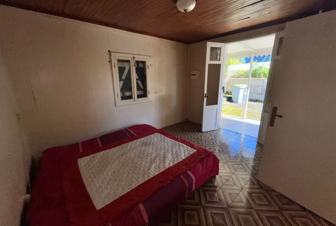 Maison F4/5 avec jardin et dépendance à La Plaine des Palmistes 