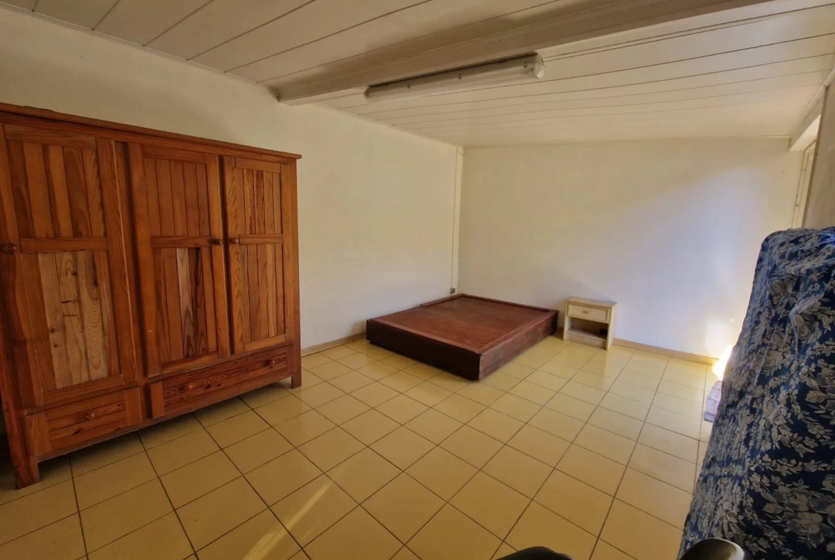 Maison F4/5 avec jardin et dépendance à La Plaine des Palmistes 