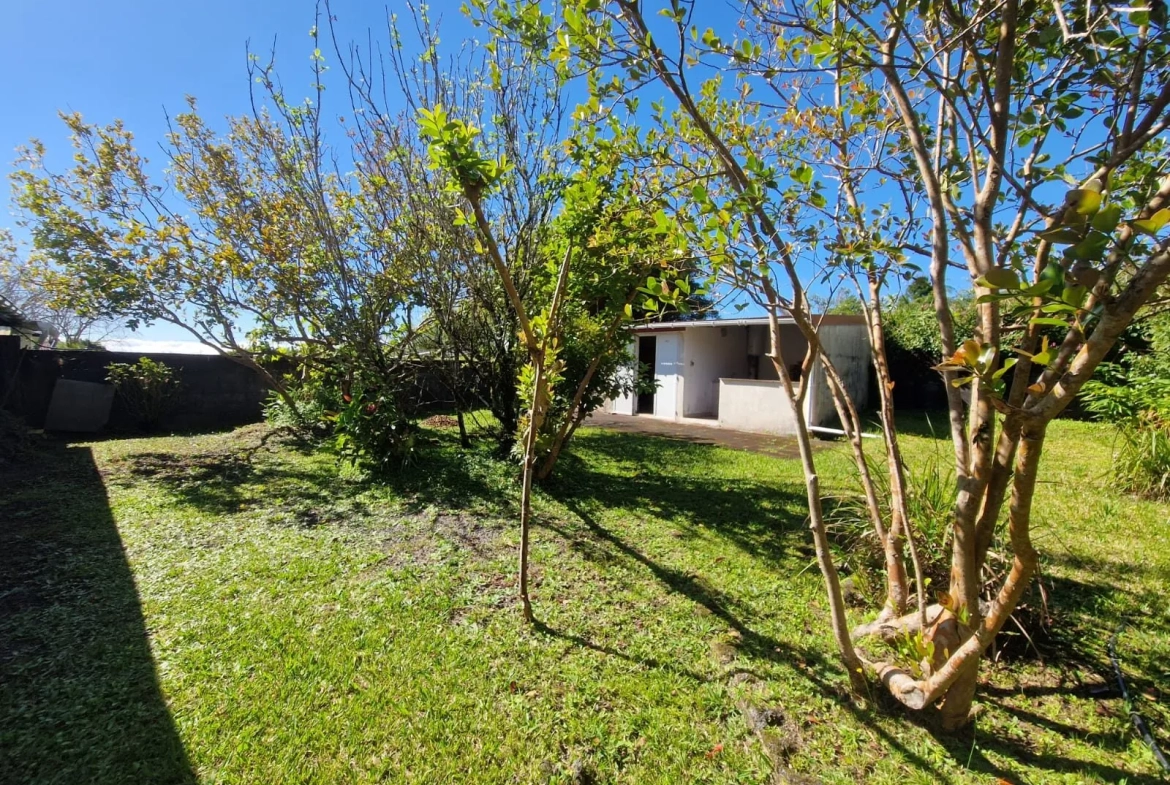 Maison F4/5 avec jardin et dépendance à La Plaine des Palmistes 