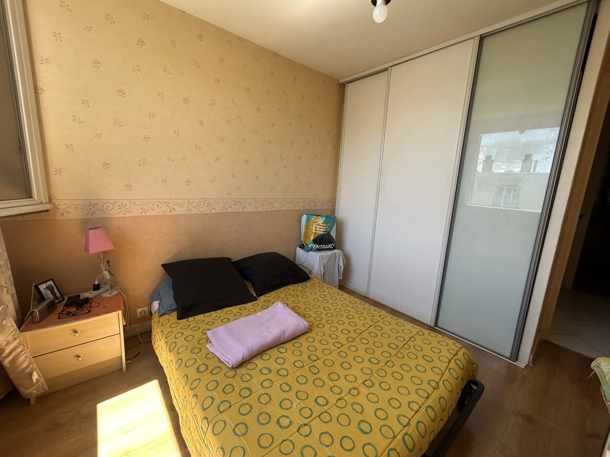Appartement T3 à vendre à Grenoble - Dernier étage avec balcon et cave 
