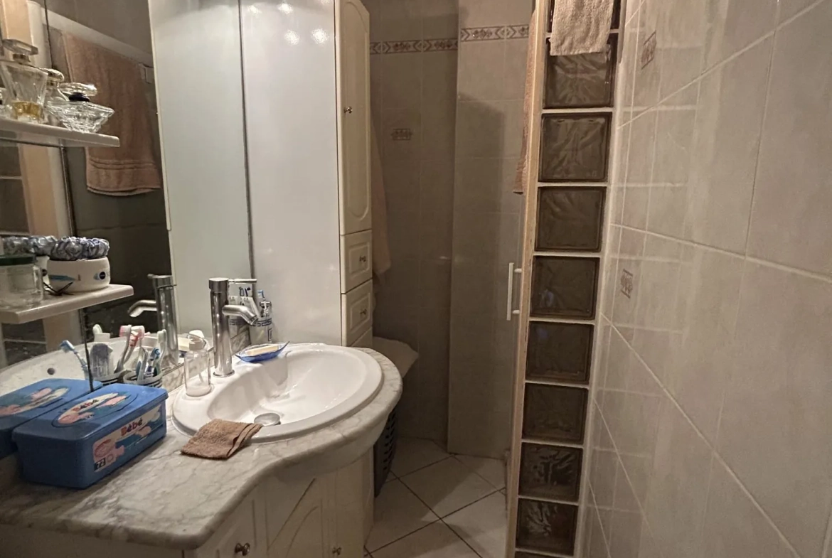 Appartement T3 à vendre à Grenoble - Dernier étage avec balcon et cave 