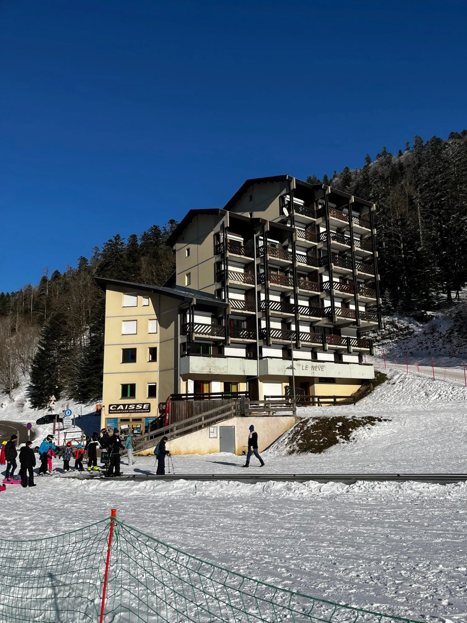 Appartement duplex meublé avec balcon au Col de Rousset 