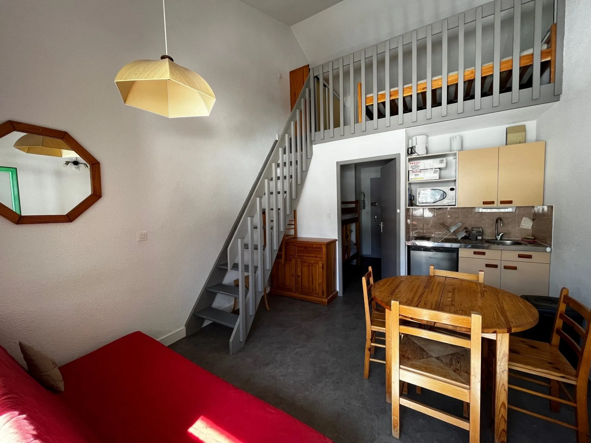 Appartement duplex meublé avec balcon au Col de Rousset 