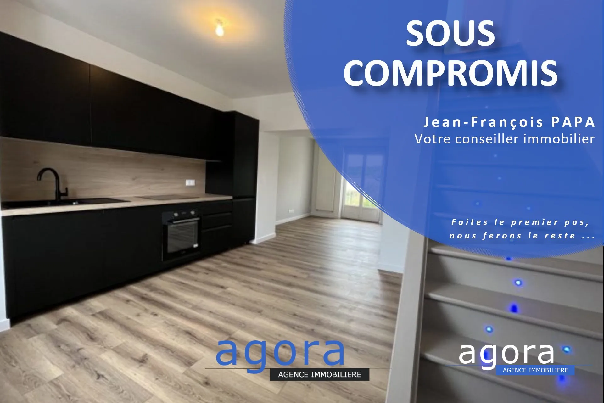 Maison mitoyenne rénovée à Joudreville avec 2 chambres et vue champêtre 