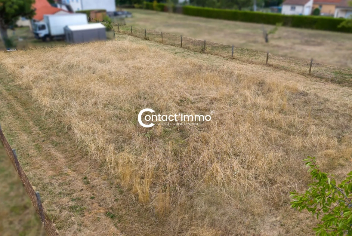 Terrain constructible de 1125 m² à Lezoux – Opportunité à saisir 