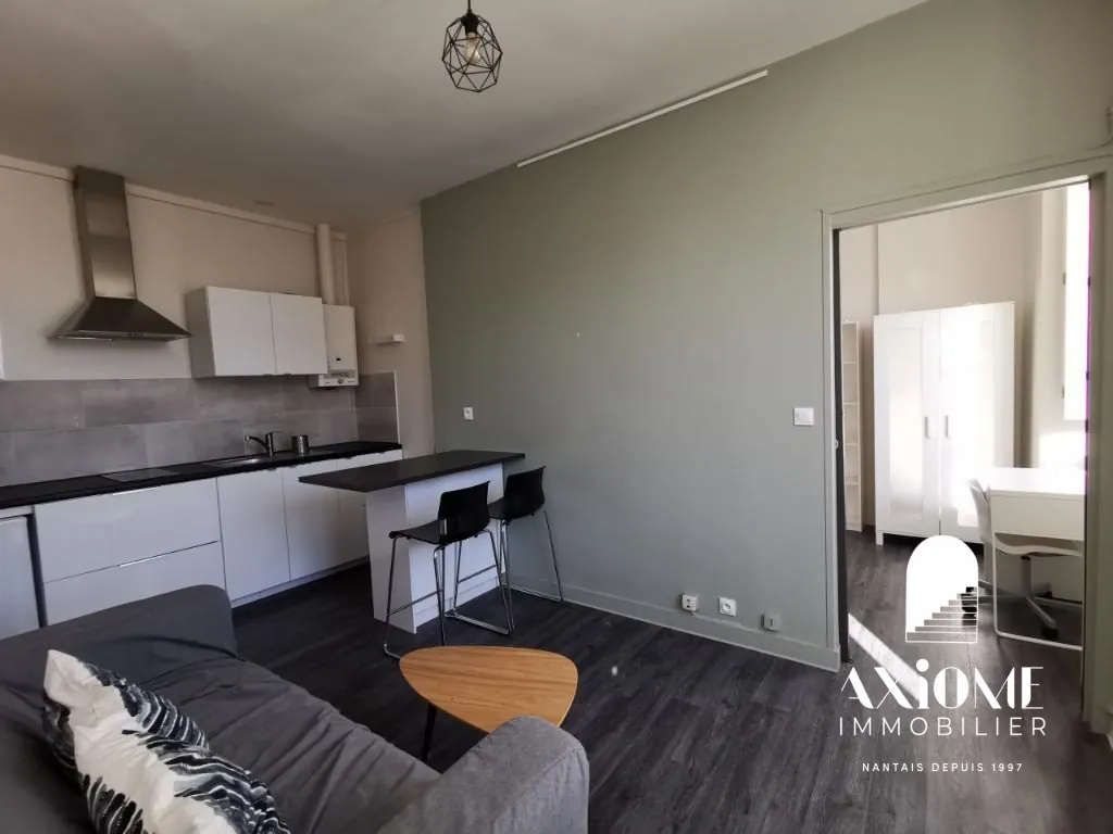 Appartement 2 pièces meublé à Nantes, 26,58 m², centre-ville Graslin 