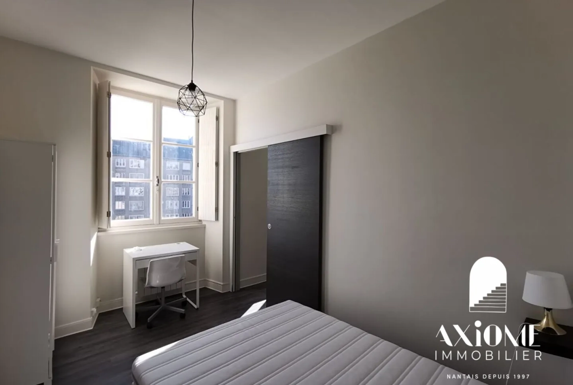 Appartement 2 pièces meublé à Nantes, 26,58 m², centre-ville Graslin 