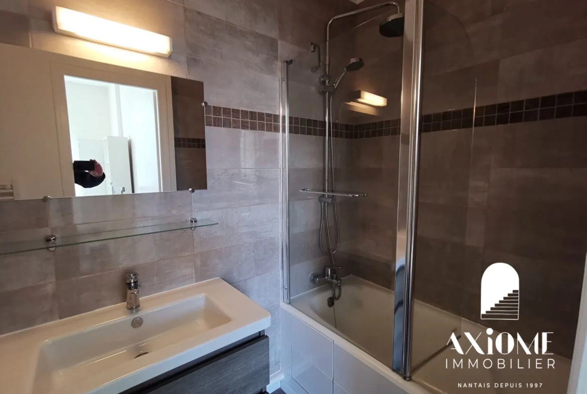 Appartement 2 pièces meublé à Nantes, 26,58 m², centre-ville Graslin 
