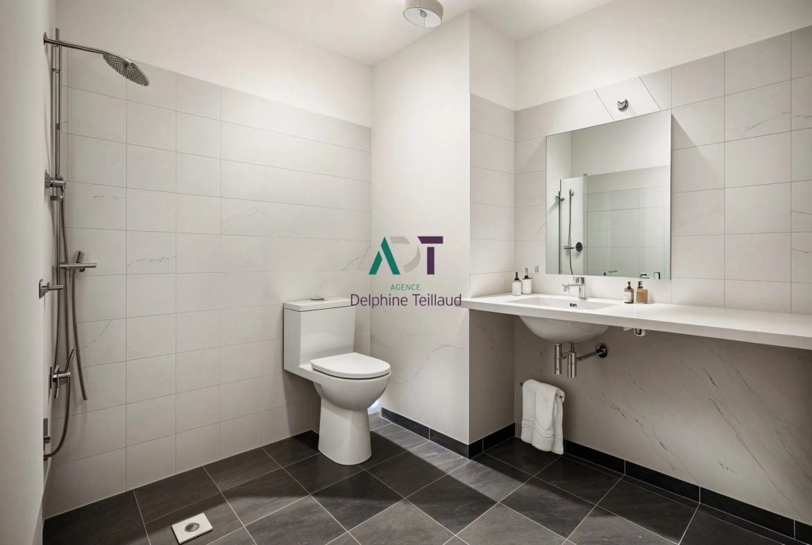 PHOTO IA Appartement T2 à vendre à Grenoble - rue Saint-Laurent, proche commodités 