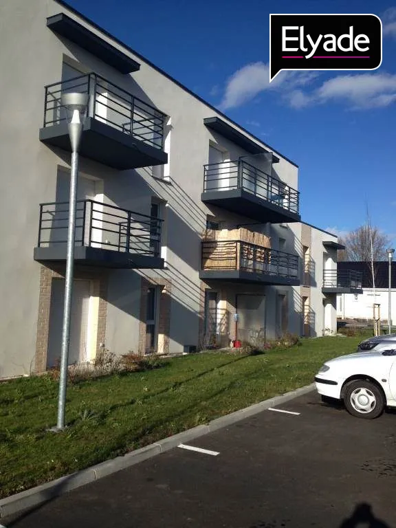 Appartement T2 de 42 m² à Douai en exclusivité avec terrasse et parking 