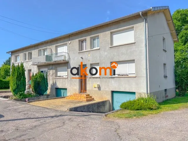 Appartement spacieux à vendre à Baccarat - 112 m², 3 chambres, calme et lumineux 