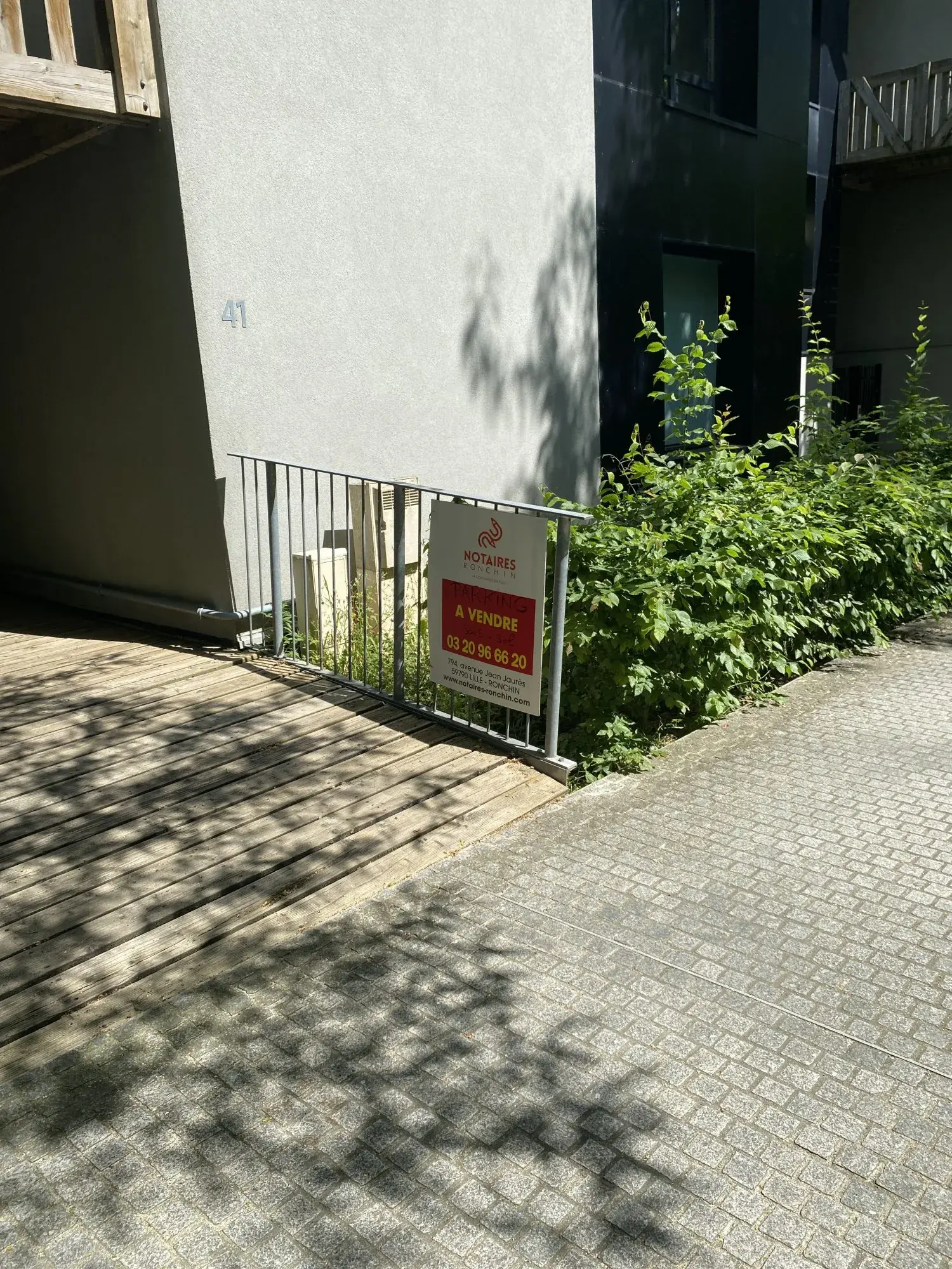 Parking souterrain à vendre à Lille dans résidence récente 