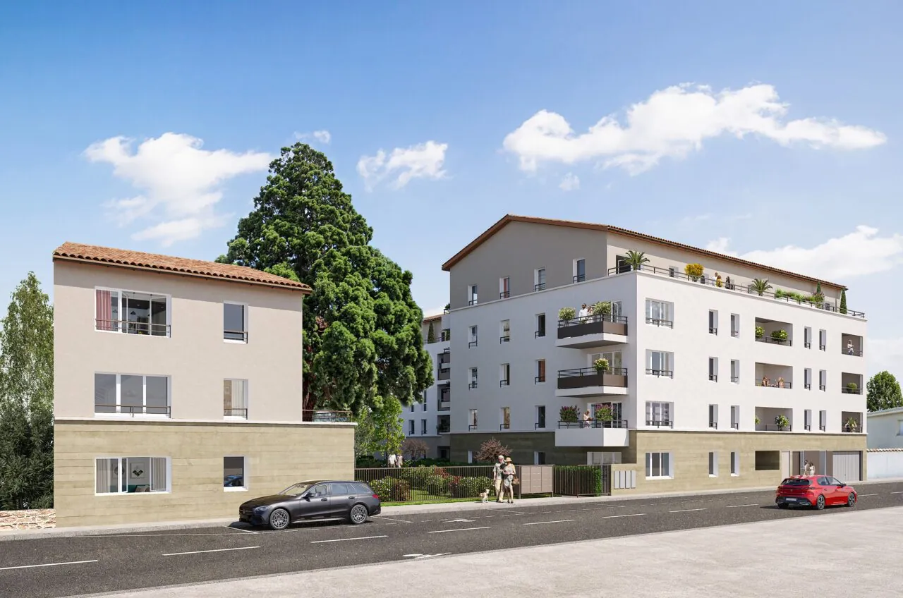 Appartement T2 neuf avec balcon et parking à Bourg-en-Bresse 