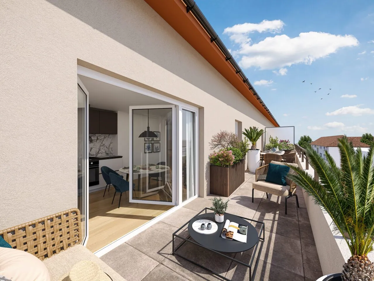 Appartement T2 neuf avec balcon et parking à Bourg-en-Bresse 