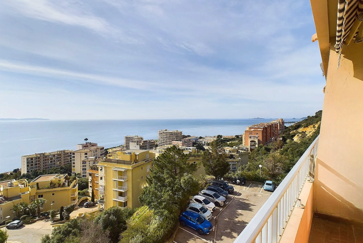 Appartement F1 avec vue mer à Ajaccio - Le Majorque, idéal investissement 