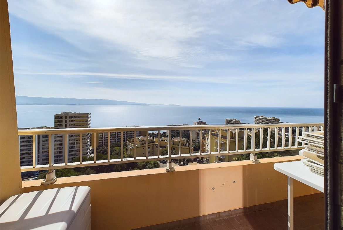 Appartement F1 avec vue mer à Ajaccio - Le Majorque, idéal investissement 