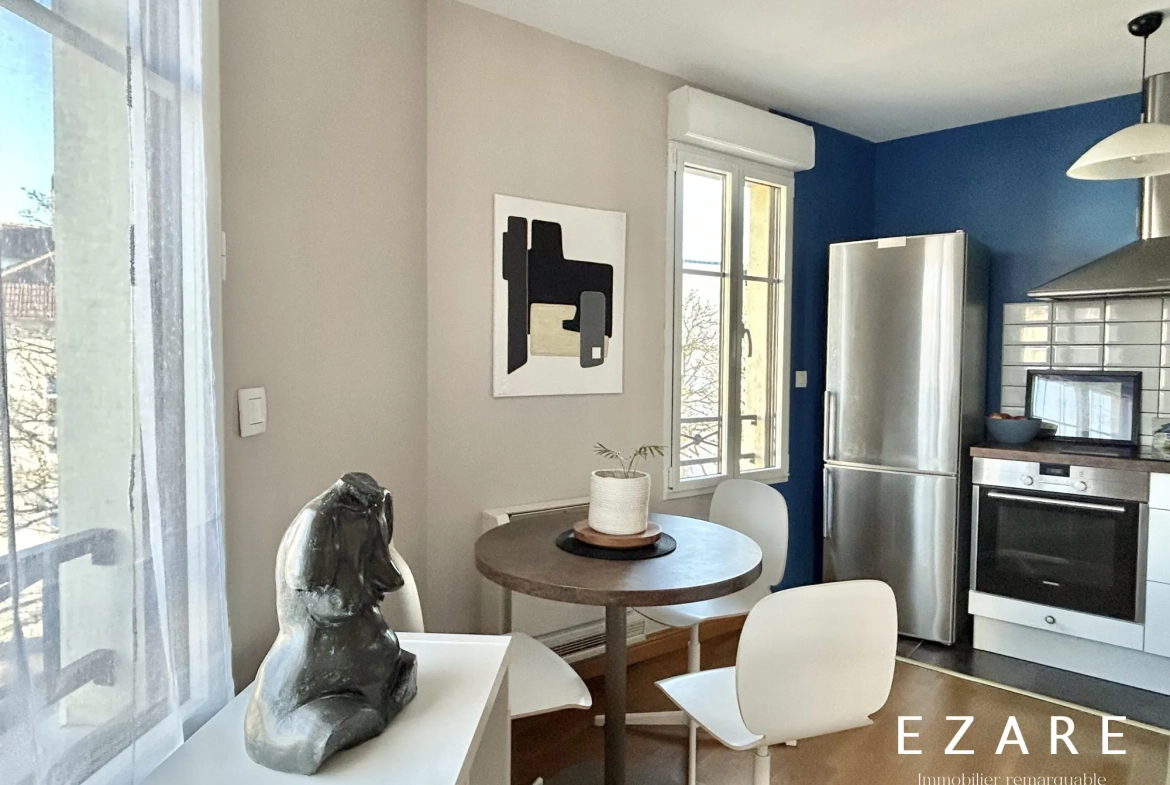Investissement immobilier : Appartement T2 loué avec vue dégagée à Dijon 