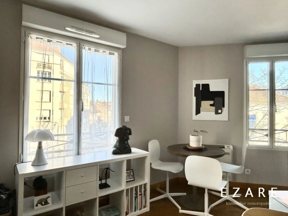 Investissement immobilier : Appartement T2 loué avec vue dégagée à Dijon