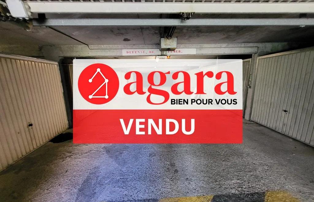 Garage fermé à vendre à Mulhouse - 10 m² sécurisé dans résidence MAZARIN 