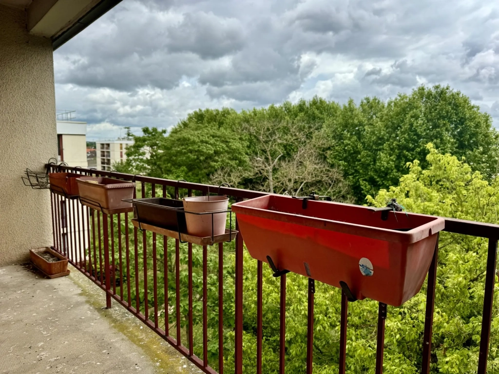 Appartement 3 pièces lumineux à Chelles avec balcon et cave