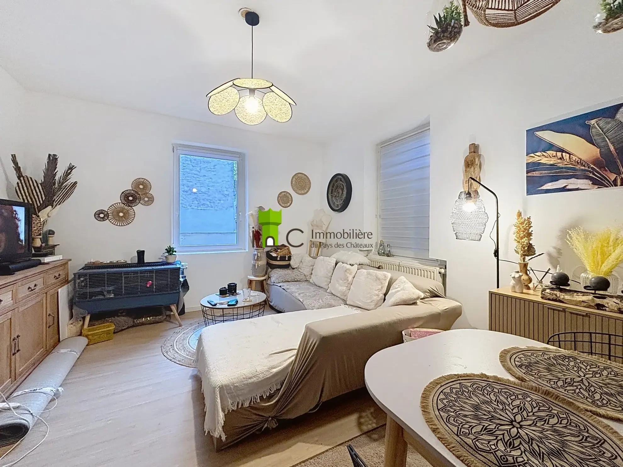 Appartement 3 pièces à Bischheim avec cour privative – Bon investissement 
