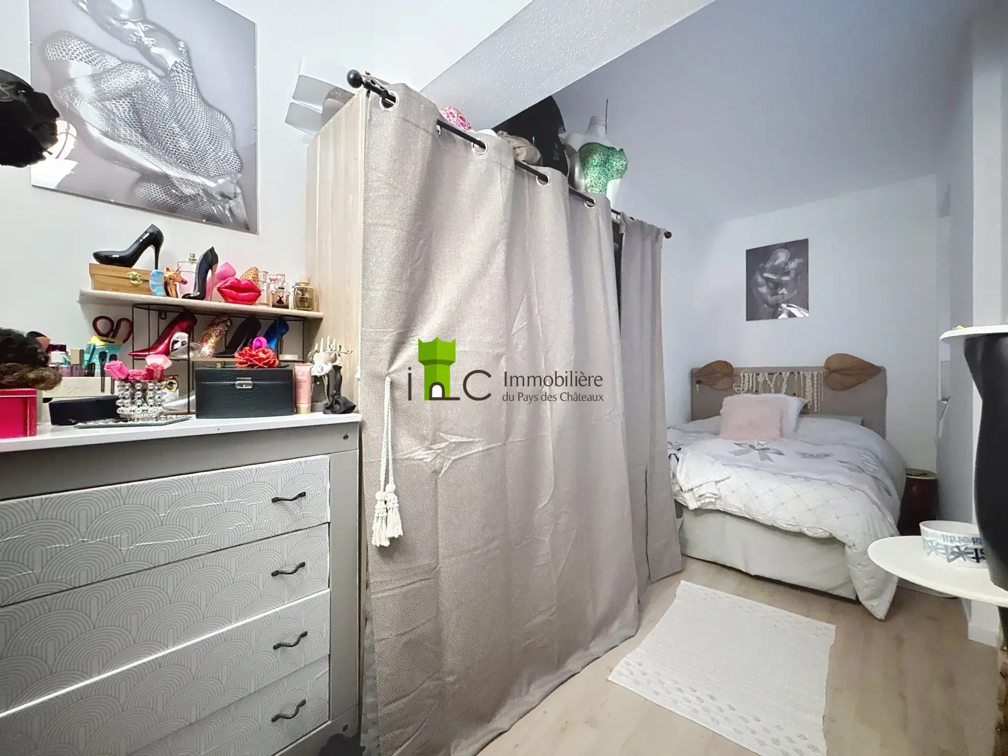 Appartement 3 pièces à Bischheim avec cour privative – Bon investissement 