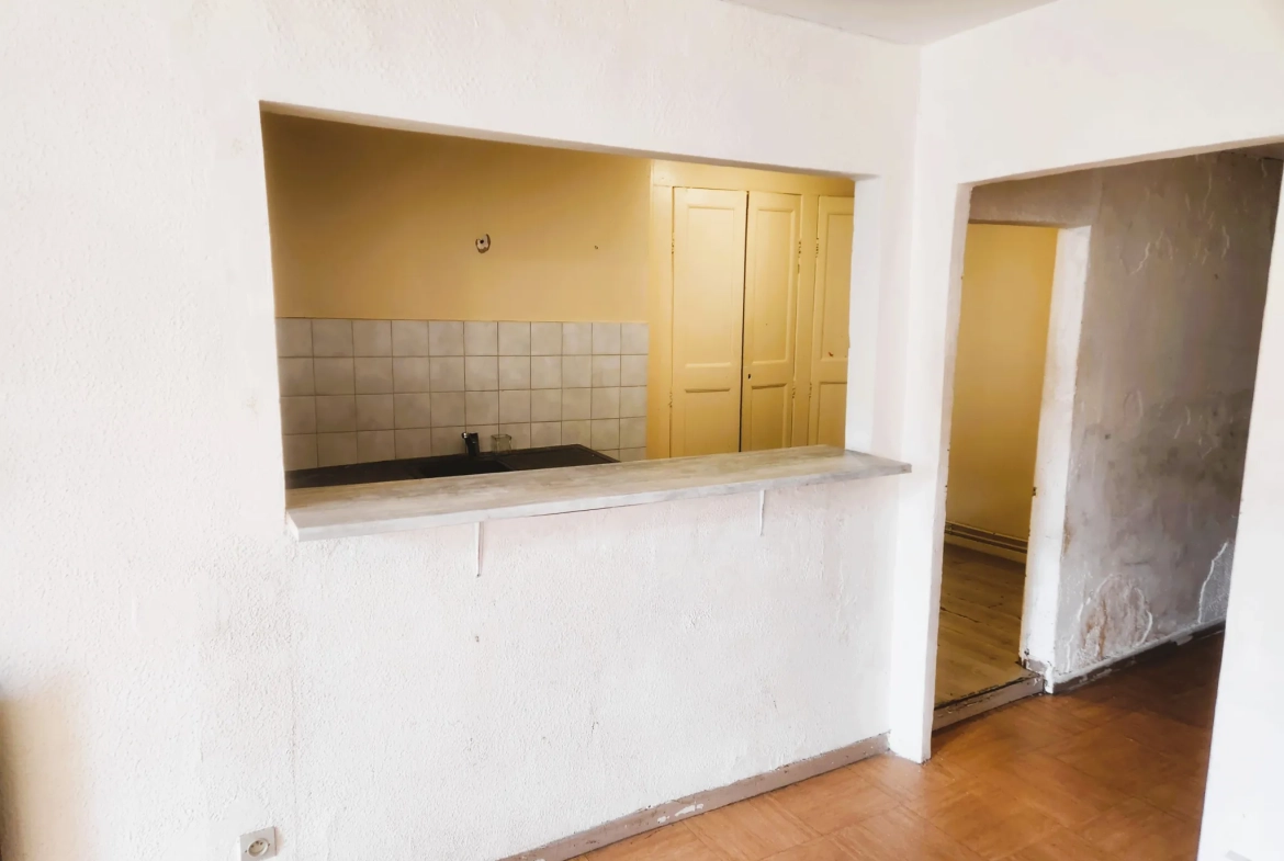 Appartement T2 à rénover en Centre-Ville de Digne-les-Bains avec Potentiel de Rentabilité 