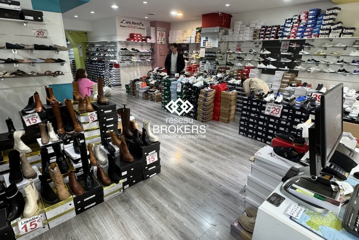 Fonds de commerce à Nice - Emplacement numéro 1, 115 m², vente 110 000 € 