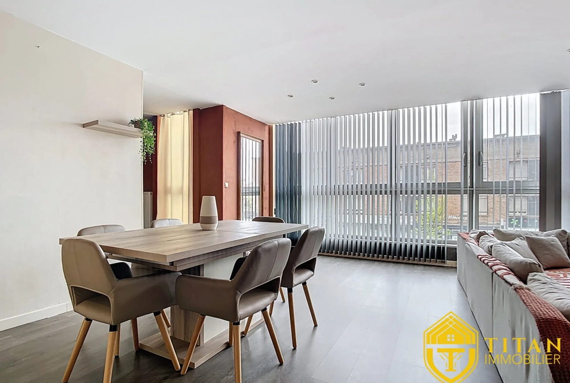 Appartement T3 bis avec ascenseur à Dunkerque (59140) Titan immobilier Appartements T3 bis avec vue port à Dunkerque centre – 83 m² 