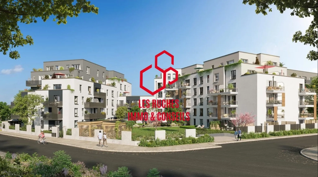 Appartement neuf de 39 m² avec balcon au cœur de Meaux - Résidence moderne