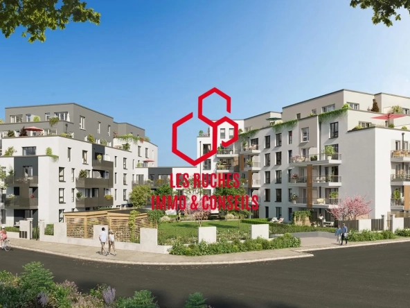 Appartement neuf de 39 m² avec balcon au cœur de Meaux - Résidence moderne