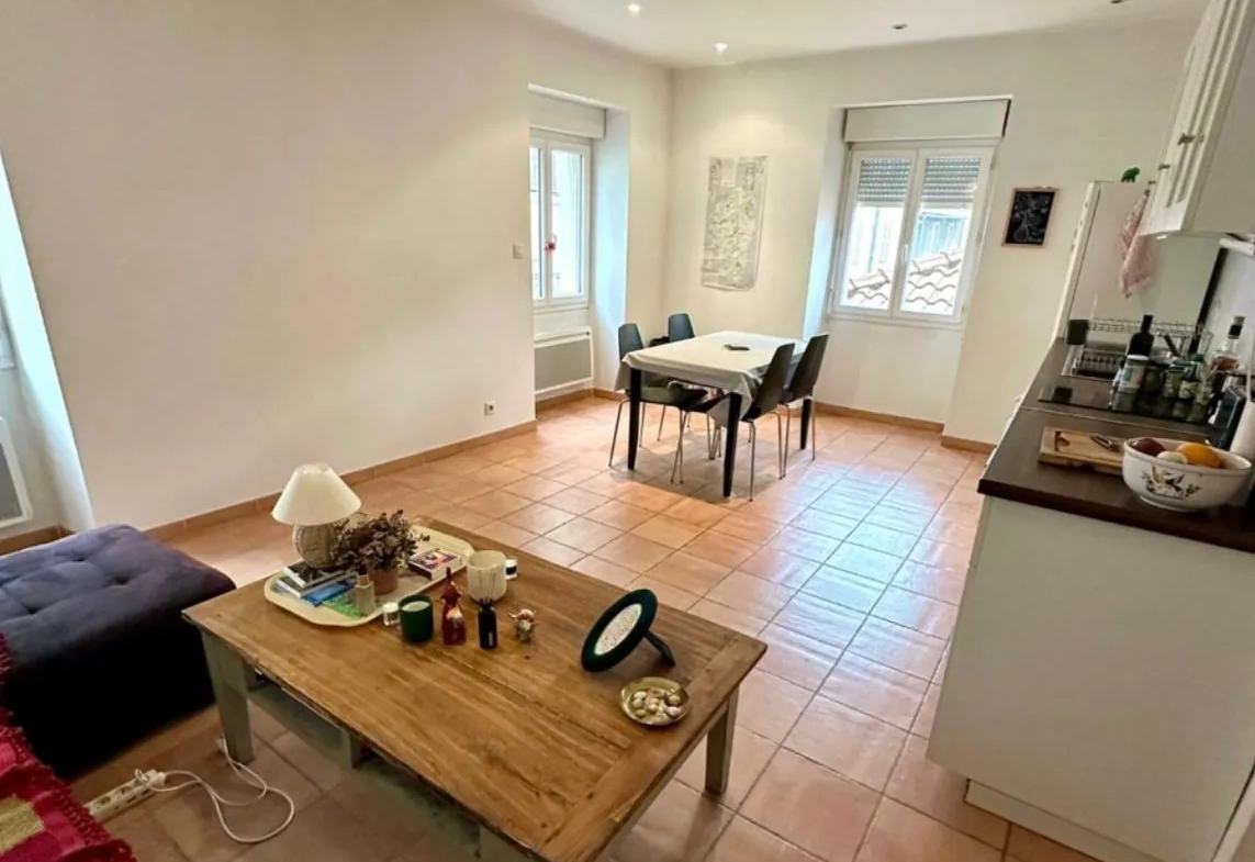 Appartement T2 Lumineux en Centre-Ville d'Ales avec Revenu Locatif 