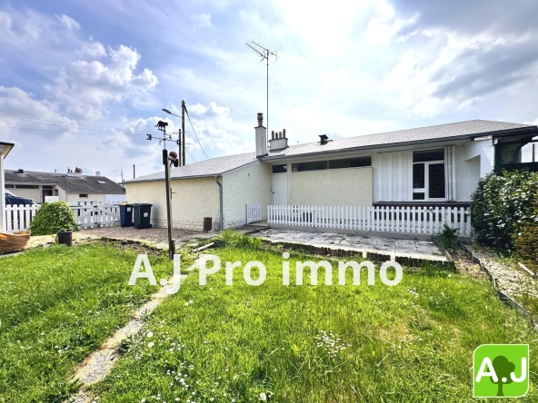 Maison plain-pied 2 chambres à Ézy-sur-Eure – 84 m², garage et terrain clos