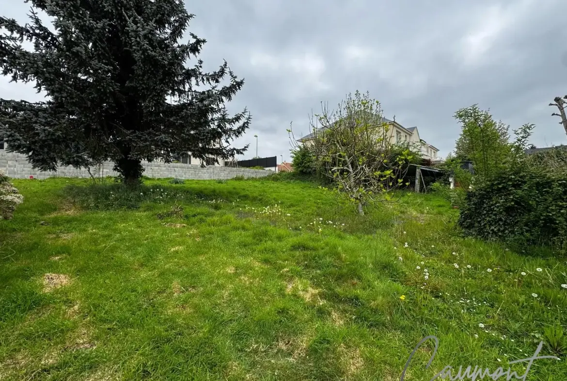 Terrain constructible à Montivilliers de 515 m² proche du centre-ville 