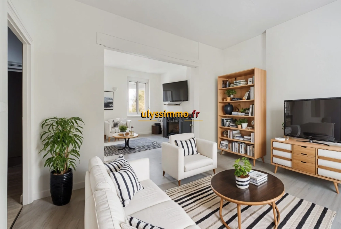 Proposition d'aménagement Maison à vendre à Roye avec 4 chambres et grand potentiel 