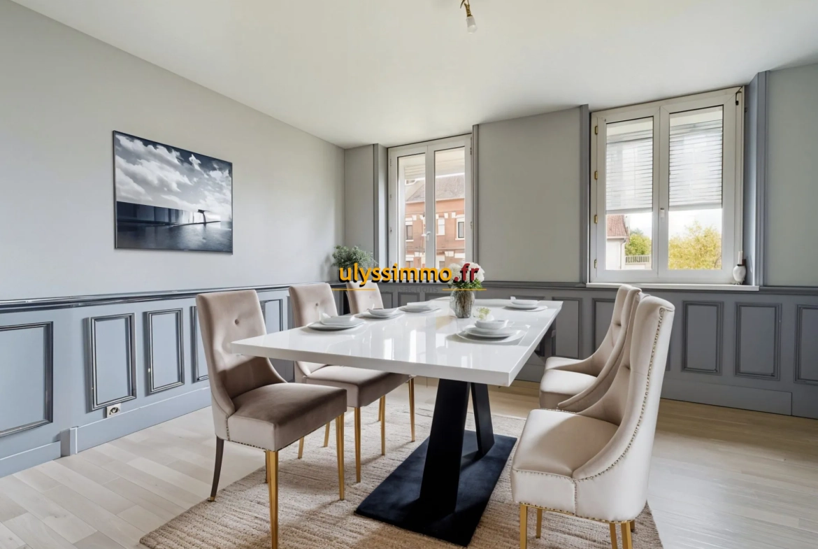 Proposition d'aménagement Maison à vendre à Roye avec 4 chambres et grand potentiel 