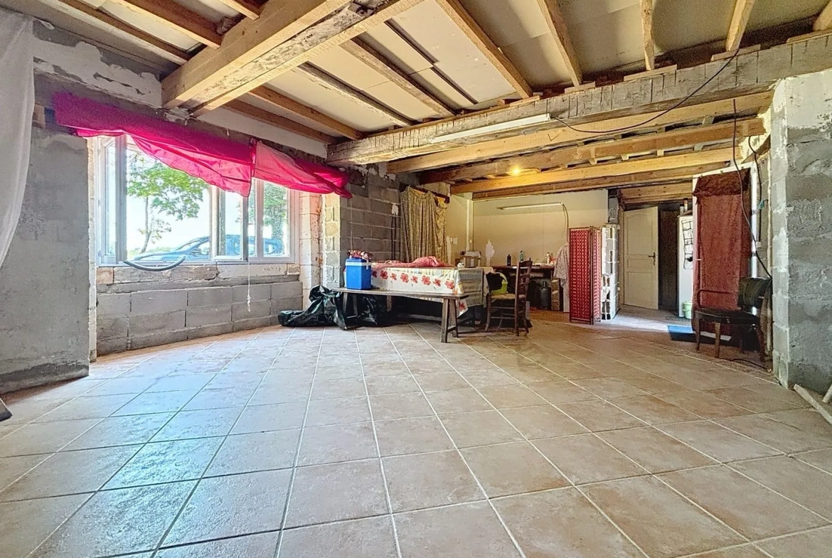 Maison en pierre à rénover à Négrondes, 1100 m² de terrain - Périgord Vert 