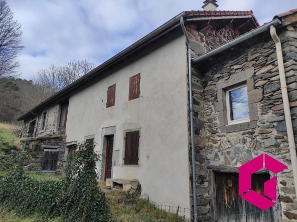 Ancienne ferme en pierres à rénover à Saint-Julien-du-Pinet - 60 m²